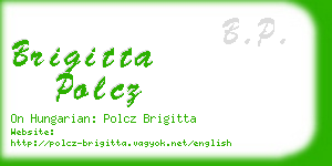 brigitta polcz business card